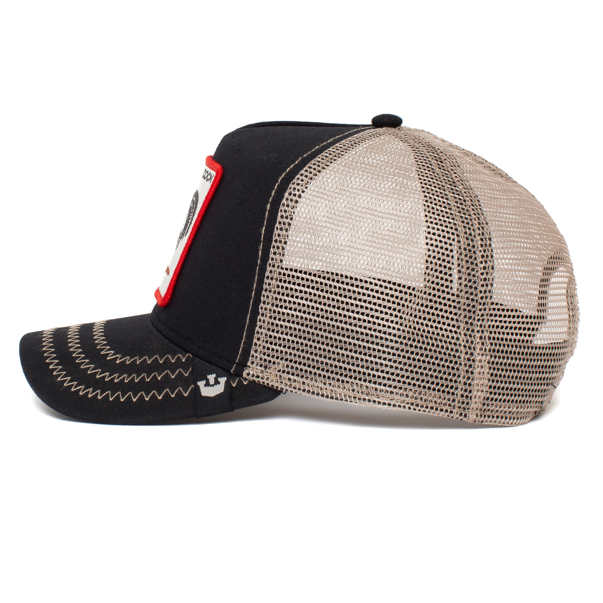 The Cock Black Trucker Cap