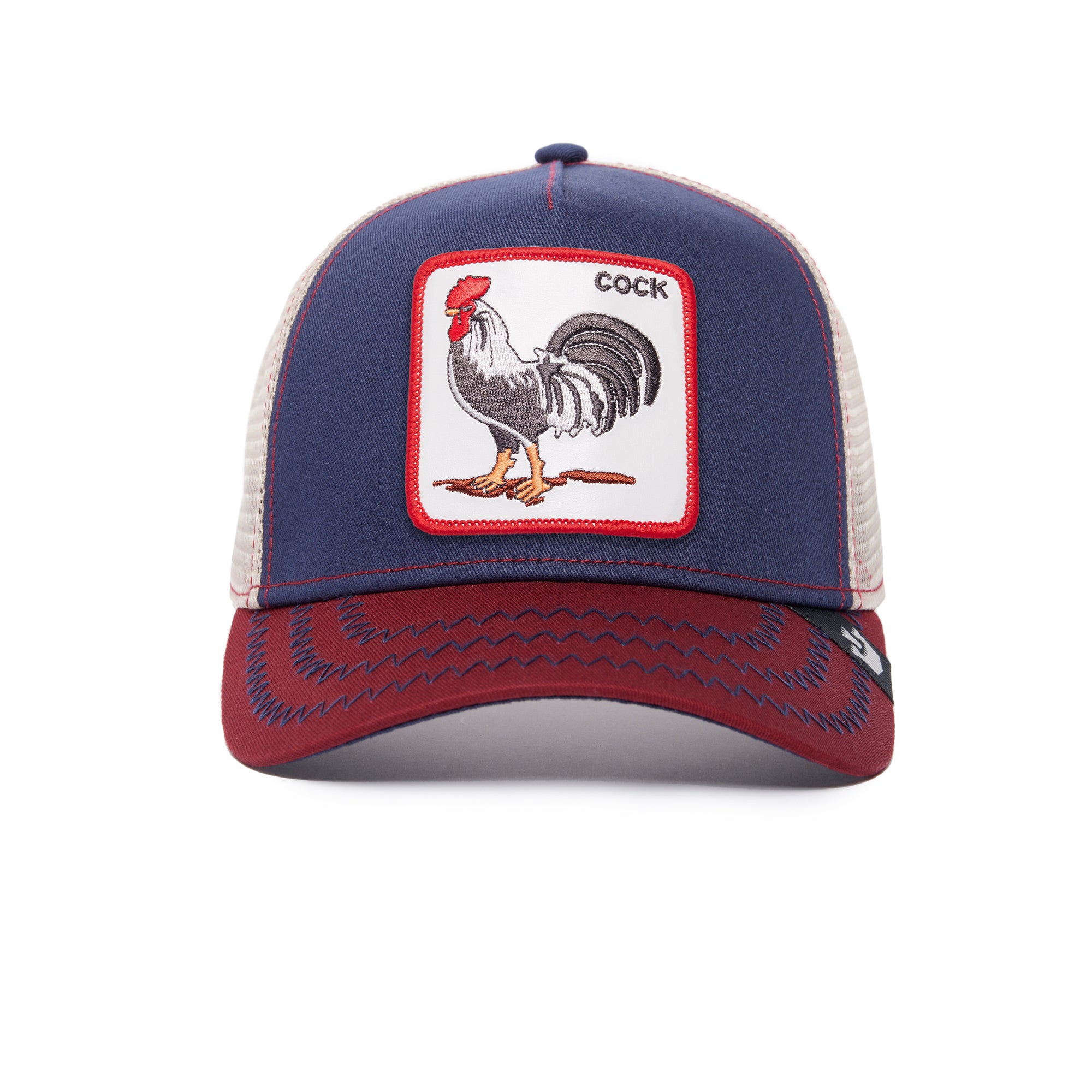 The Cock Navy Trucker Cap