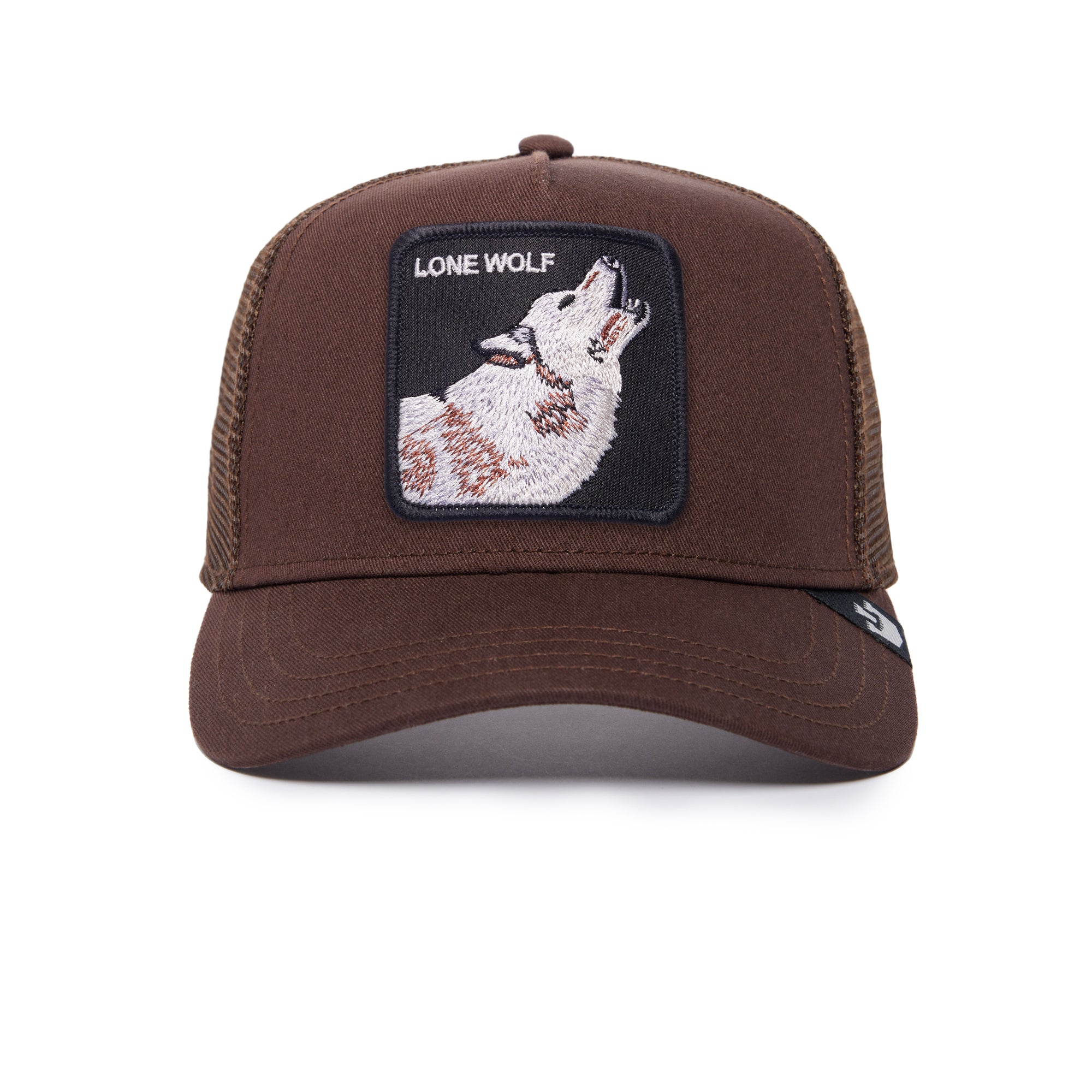 The Lone Wolf Chocolate Trucker Cap
