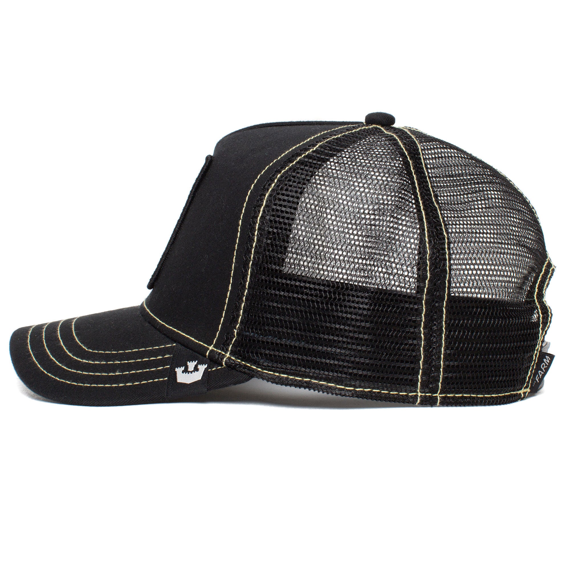 The Queen Bee Black Trucker Cap
