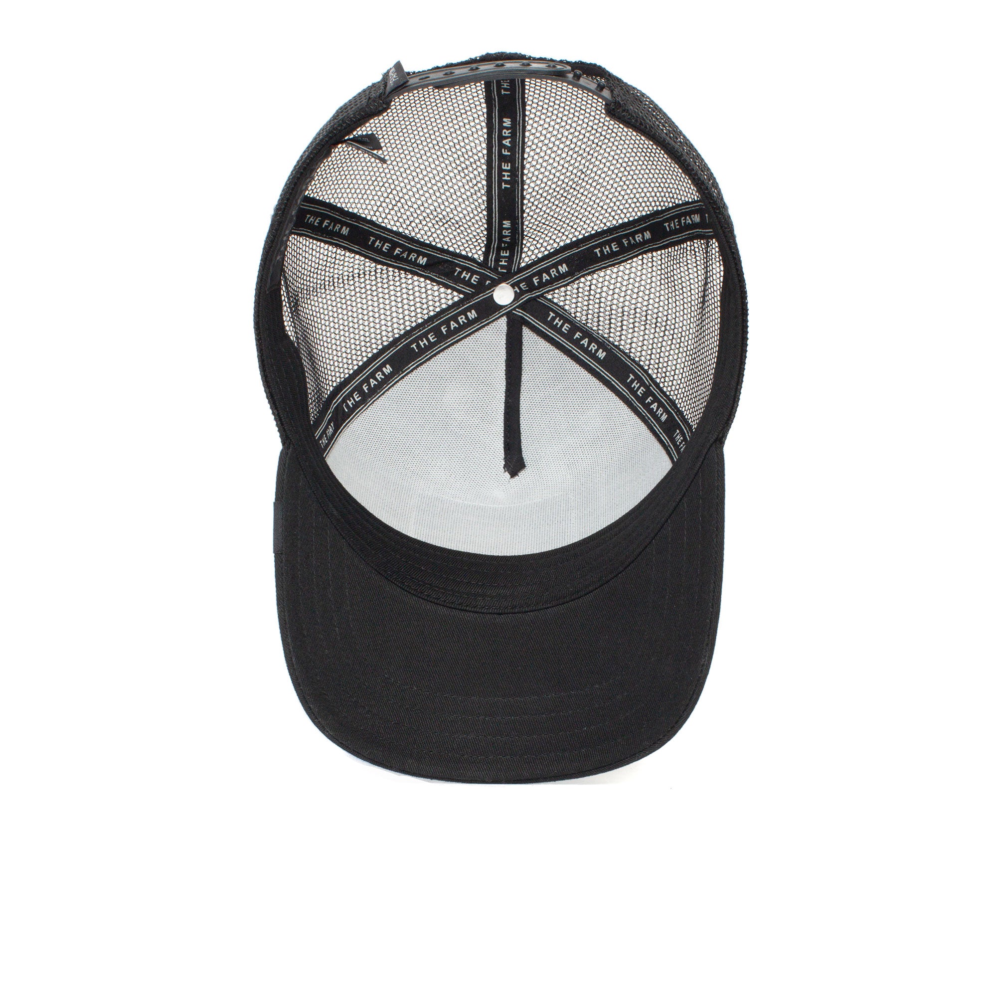The Stallion Black Trucker Cap