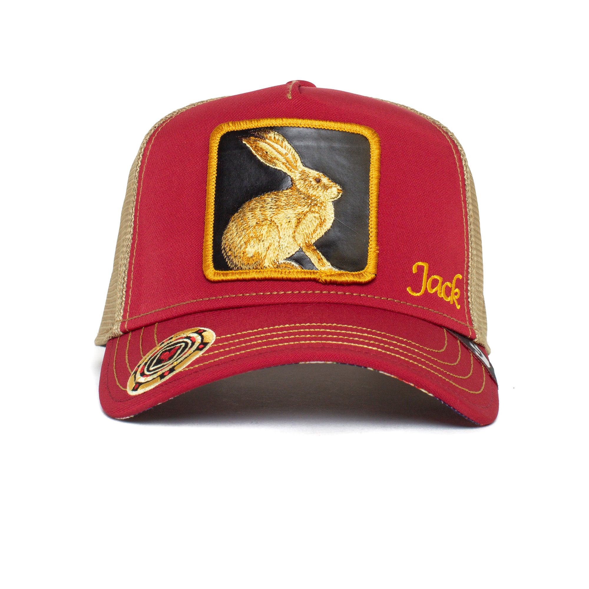 Jacked Red Trucker Cap