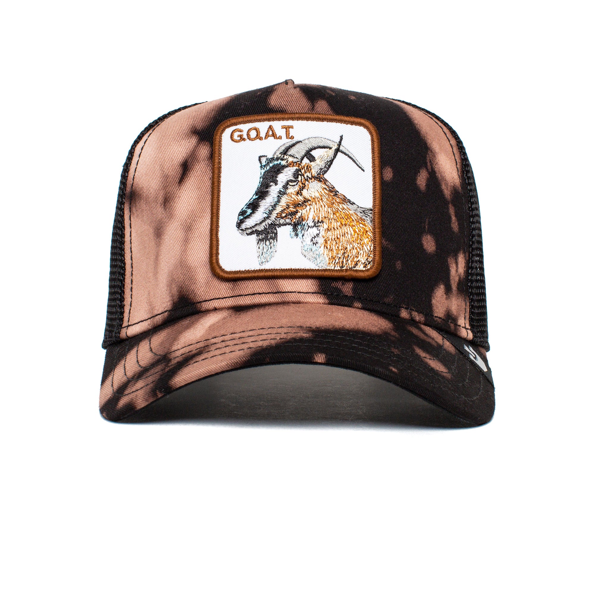 Acid Goat Brown Trucker Cap