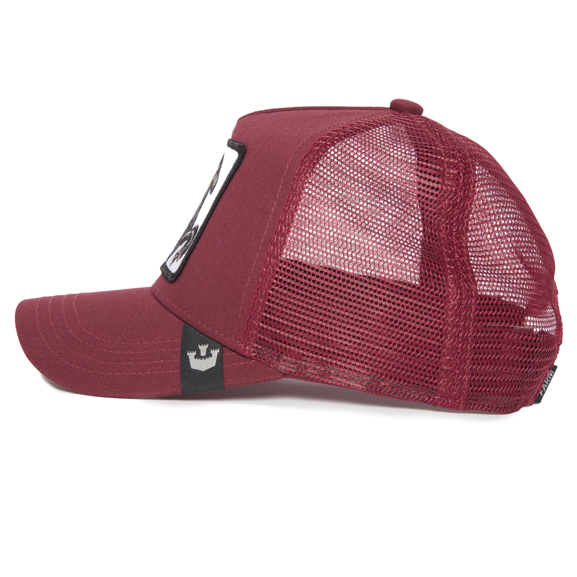 Stallion Maroon Trucker Cap