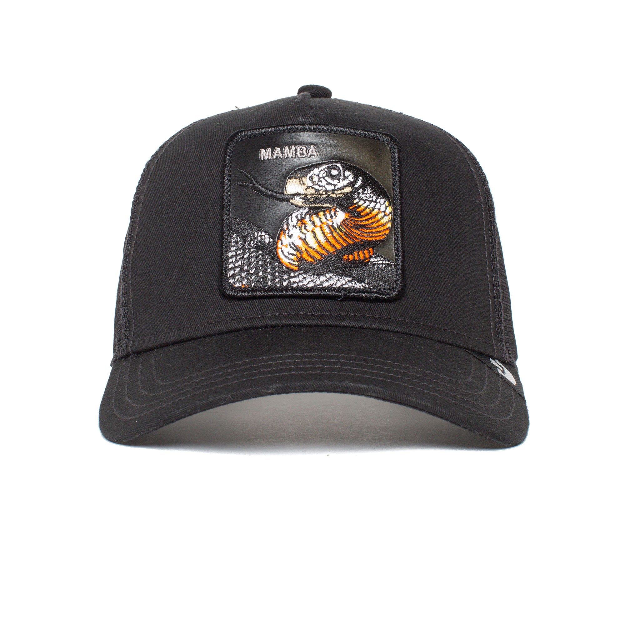 Mamba Black Trucker Cap