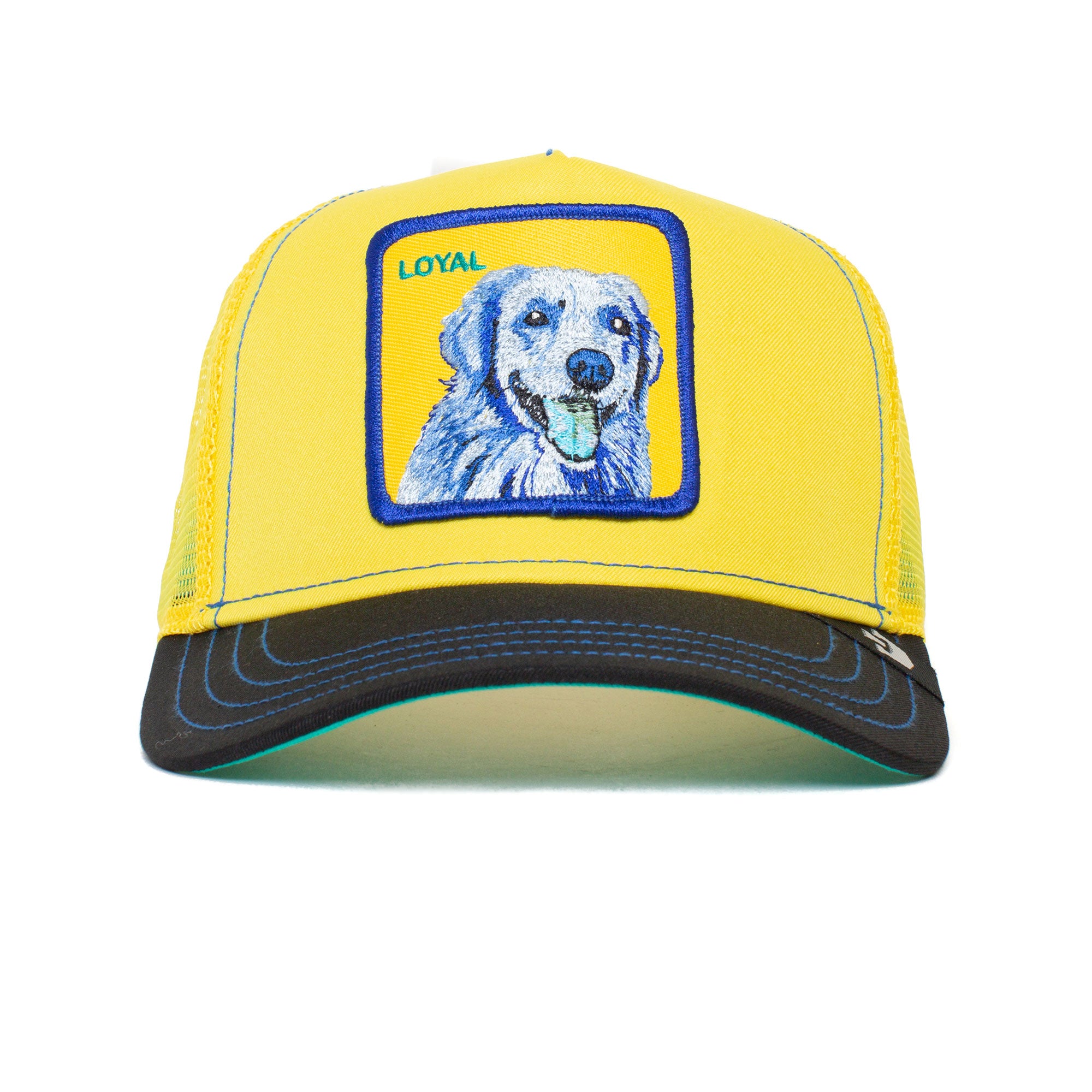 Doggy Trip Yellow Trucker Cap