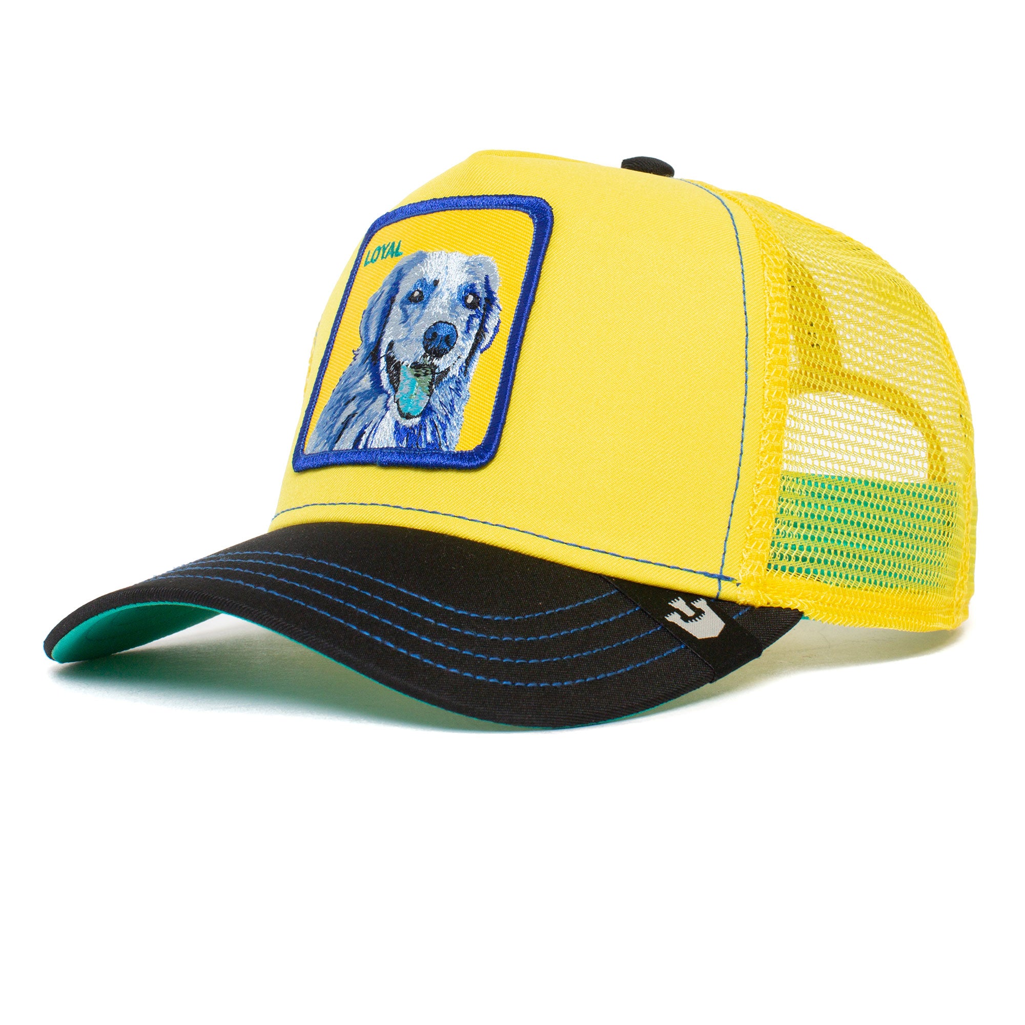 Doggy Trip Yellow Trucker Cap
