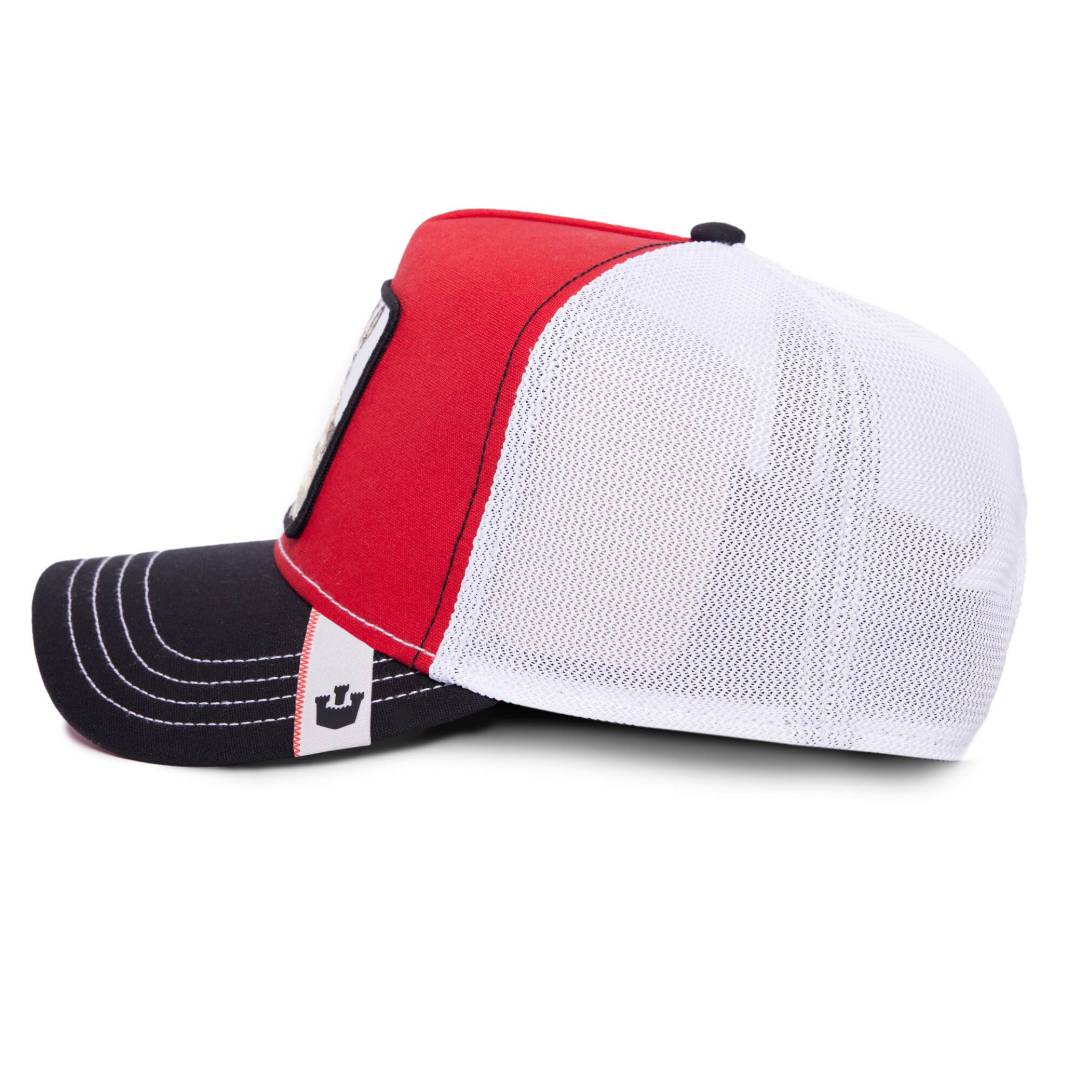 MV Goat Red Trucker Cap