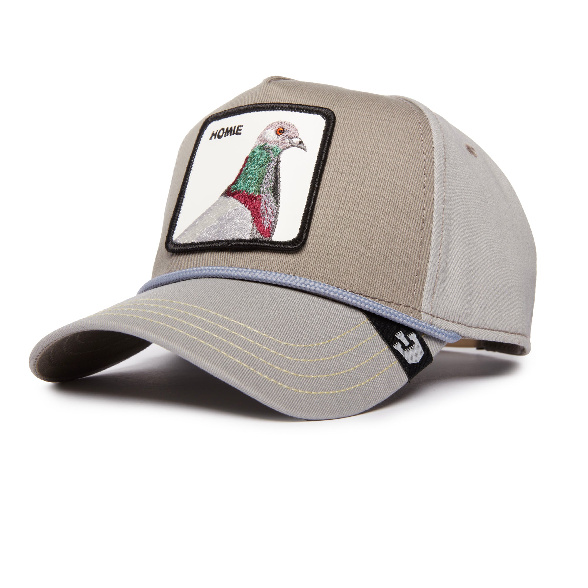 Pigeon 100 Grey Baseball Cap