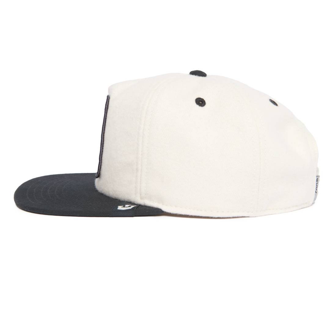 Stealth Explorer Off White Snapback Cap