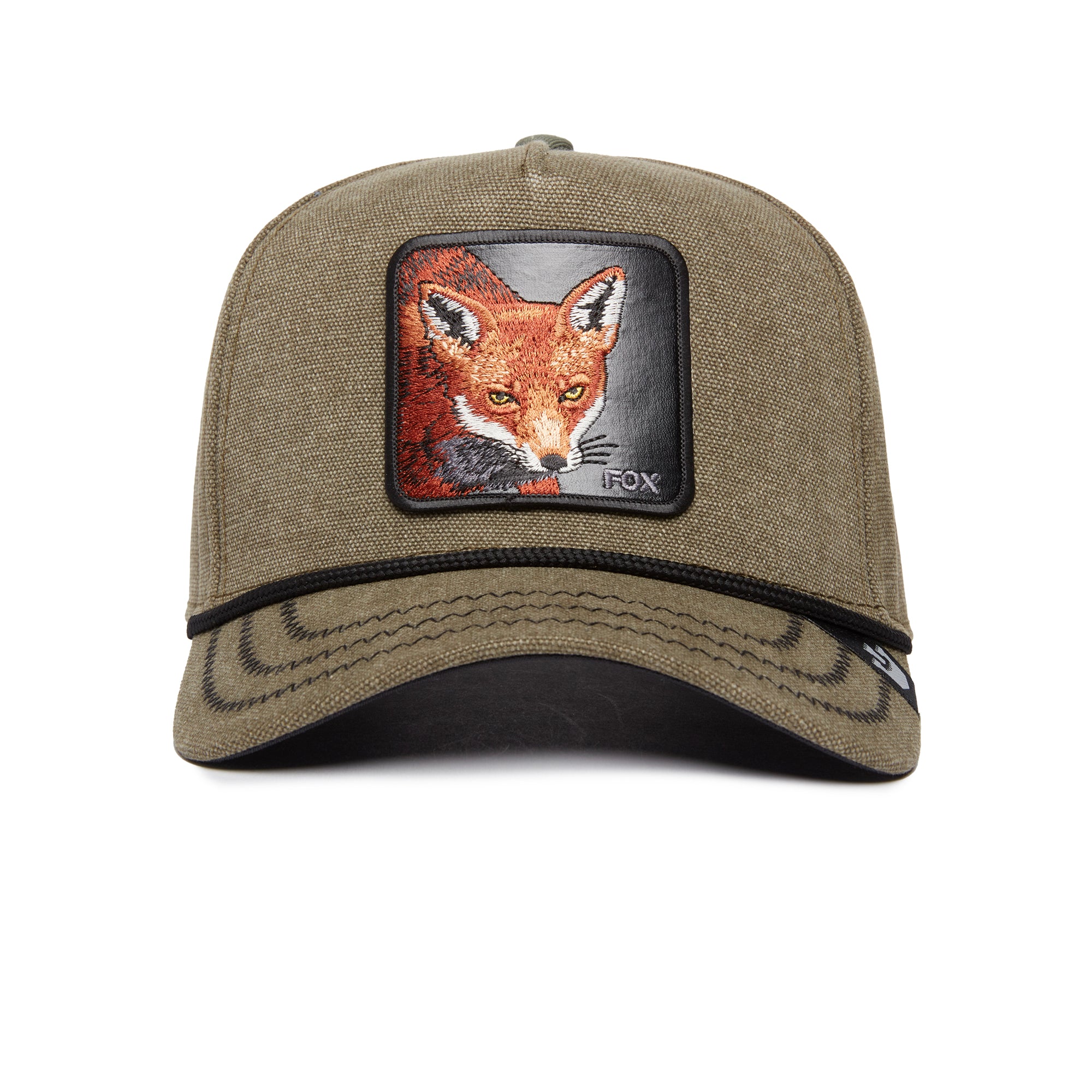 Foxy Duck Olive Baseball Cap