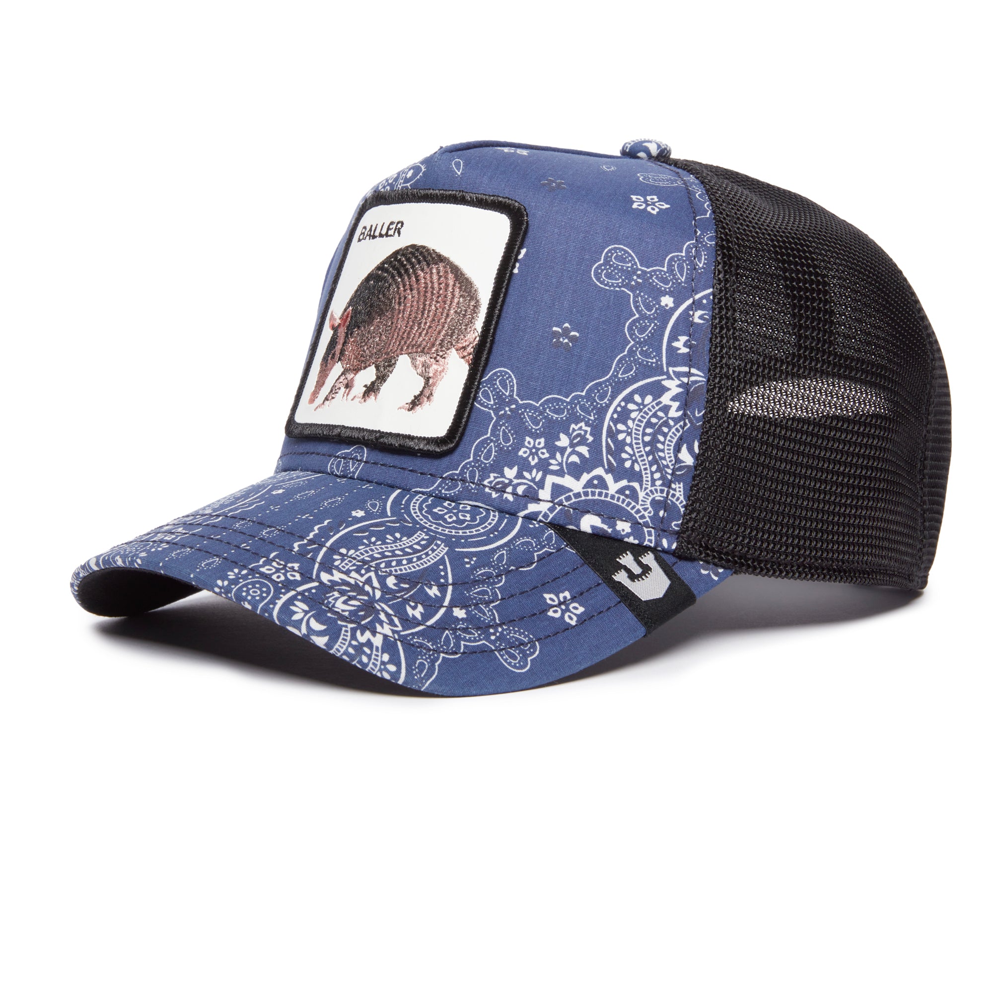 Mo Money Blue Trucker Cap