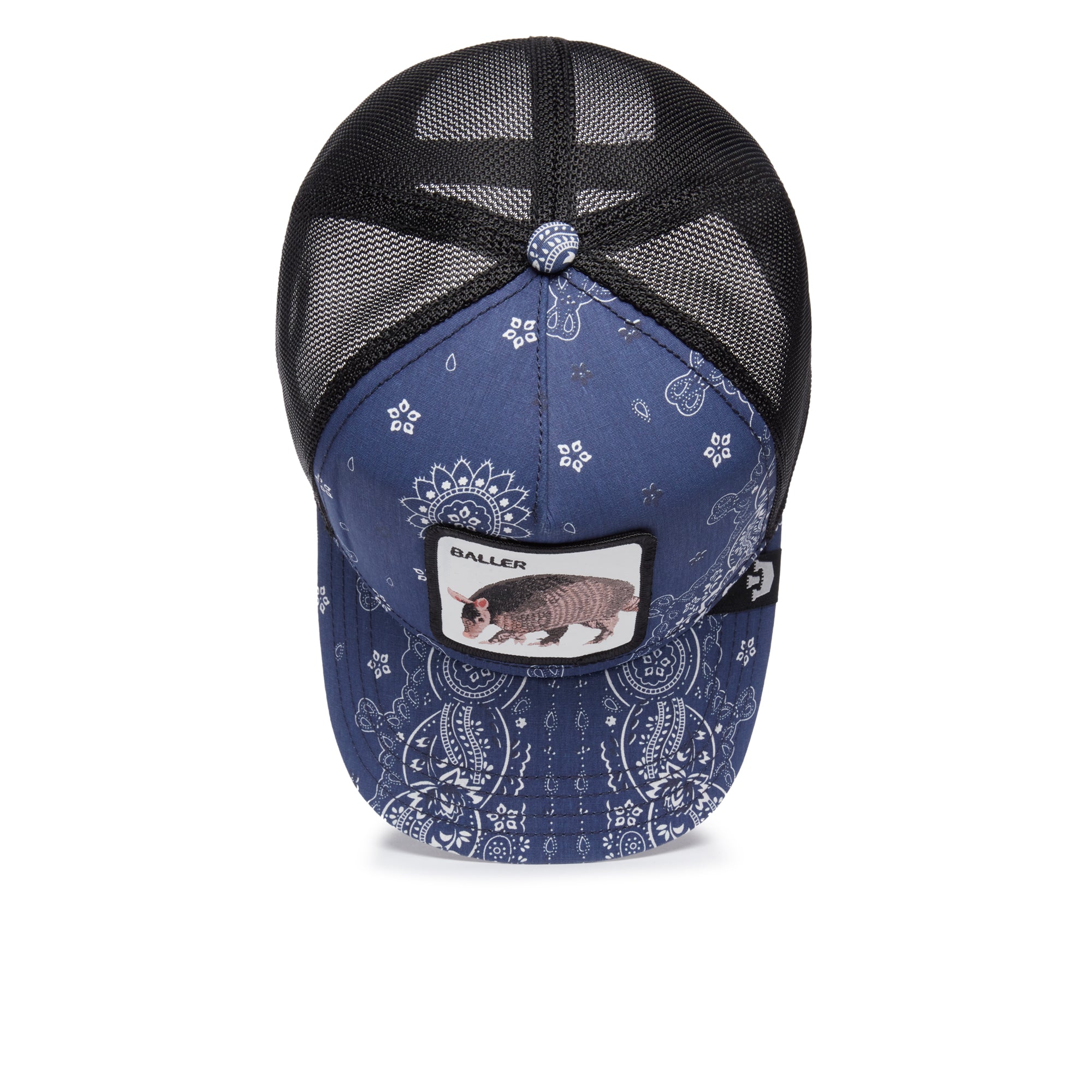 Mo Money Blue Trucker Cap