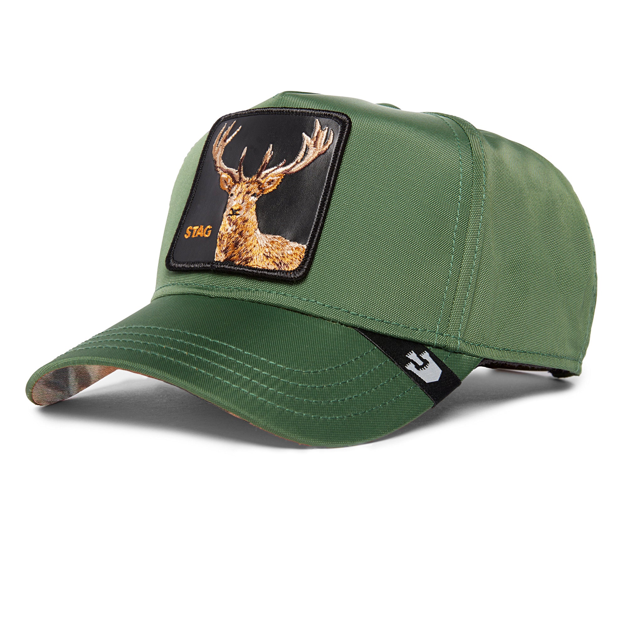 Stag Forest Green Trucker Cap