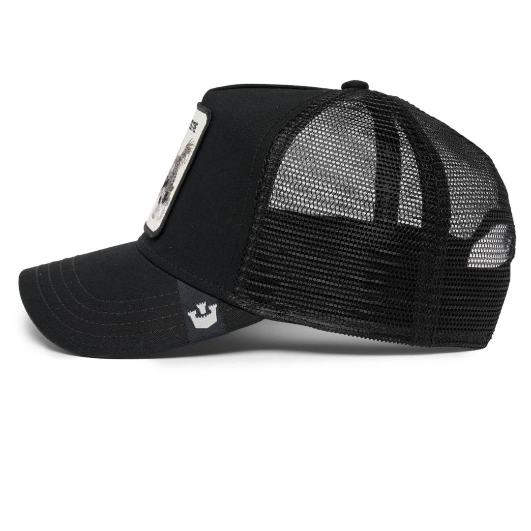 The Bestie Dog Black Trucker Cap