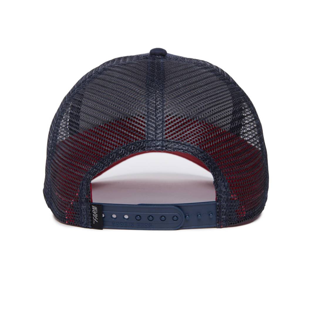 The Bullish Bull Navy Trucker Cap
