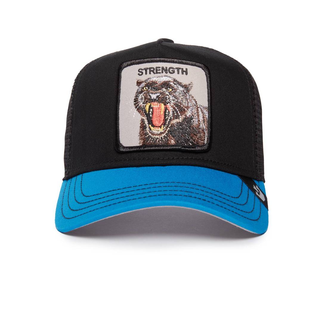 The Strength Panther Black Trucker Cap