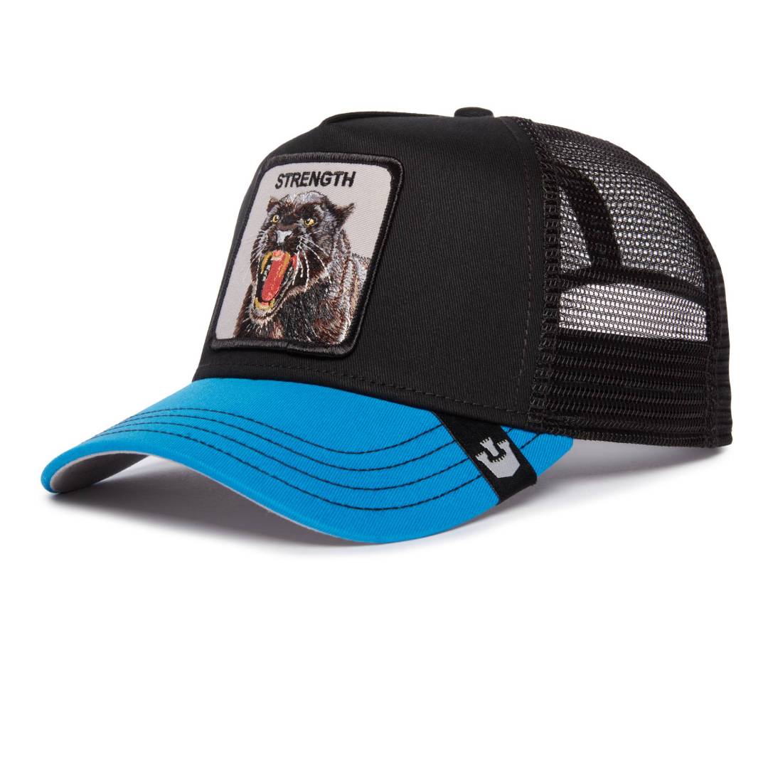 The Strength Panther Black Trucker Cap