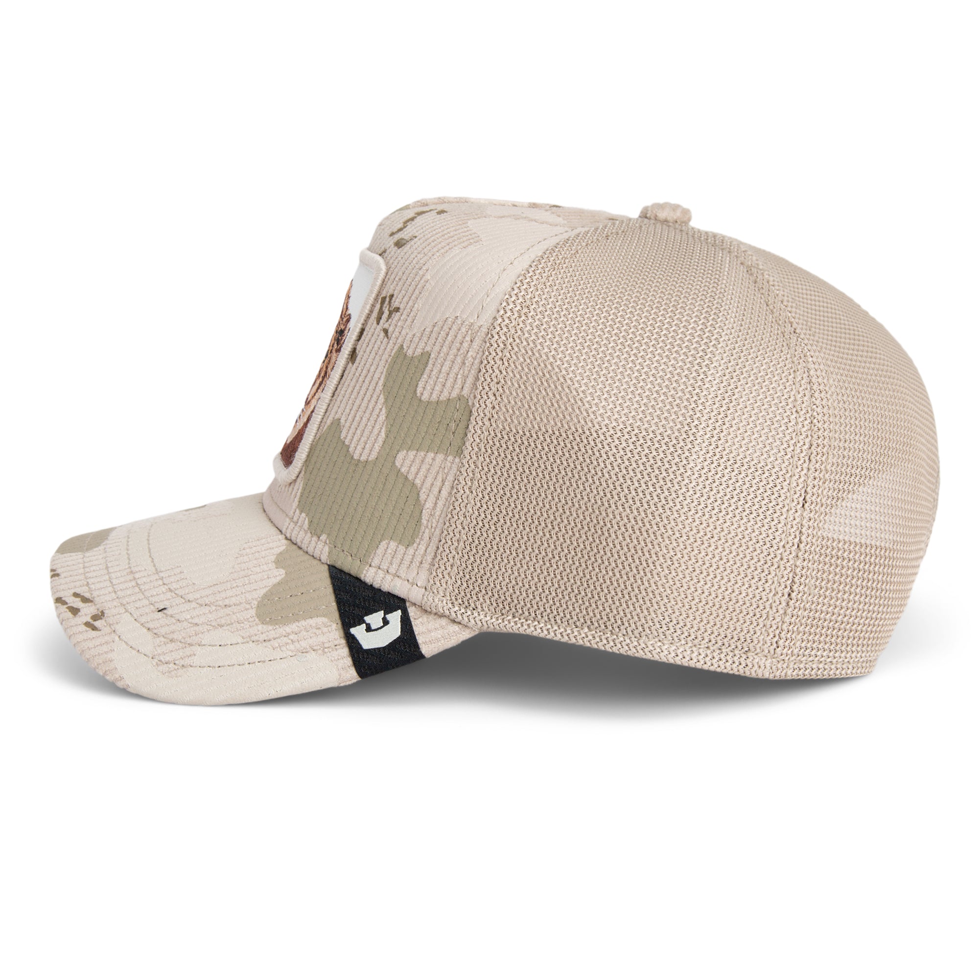 The King Camo Cream Trucker Cap