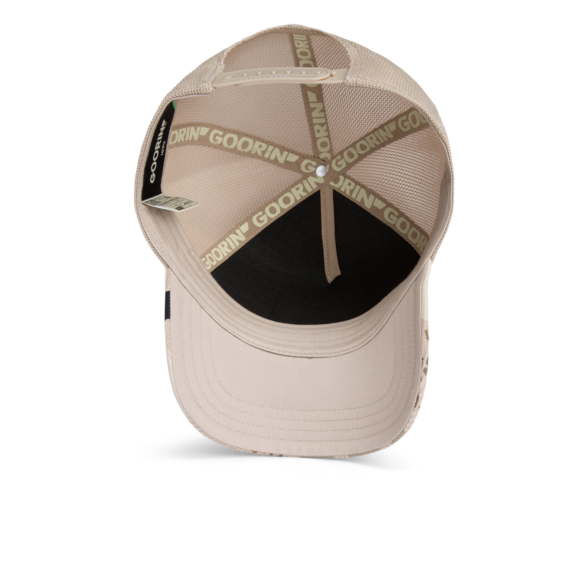 The King Camo Cream Trucker Cap