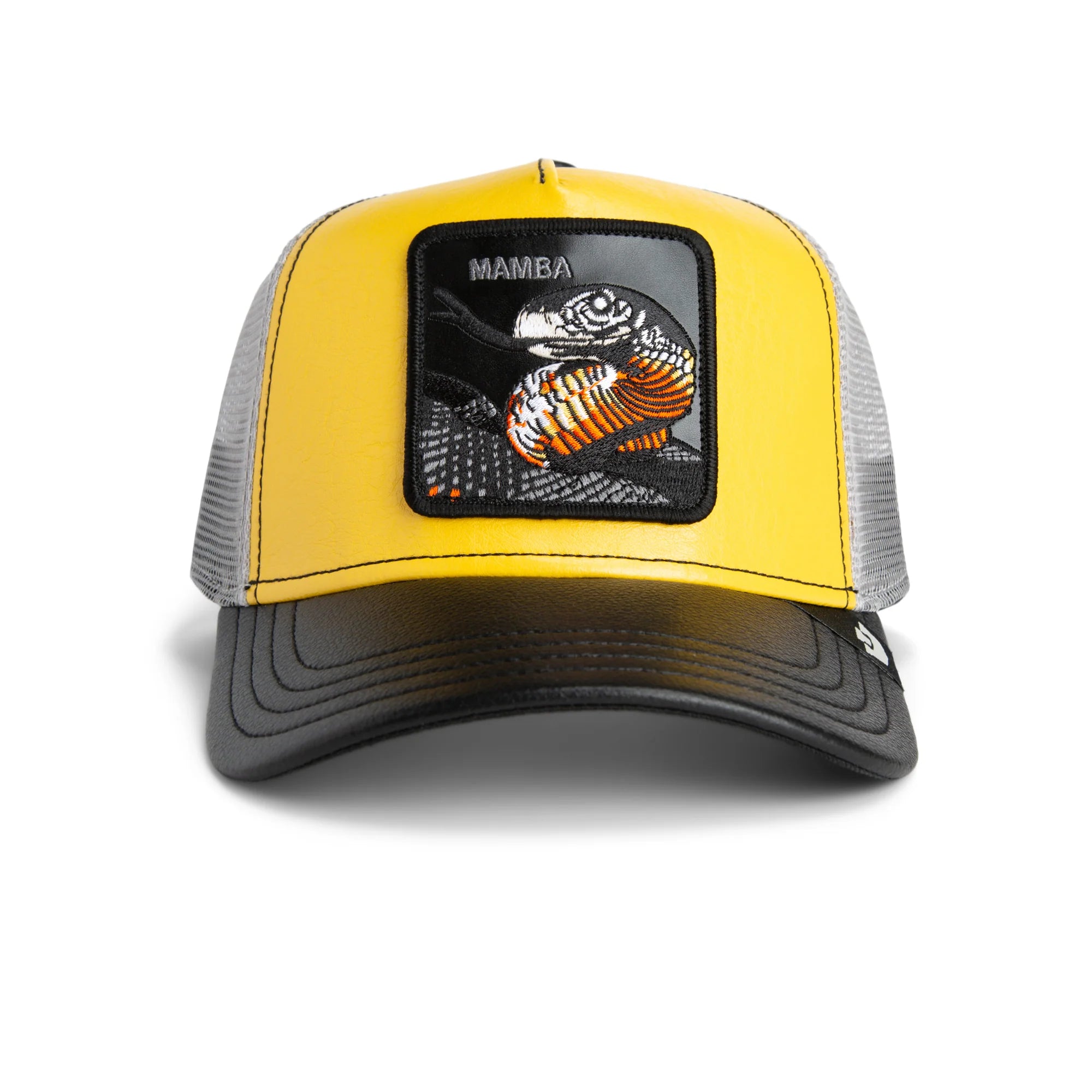 Courtside Mamba Yellow Trucker Cap