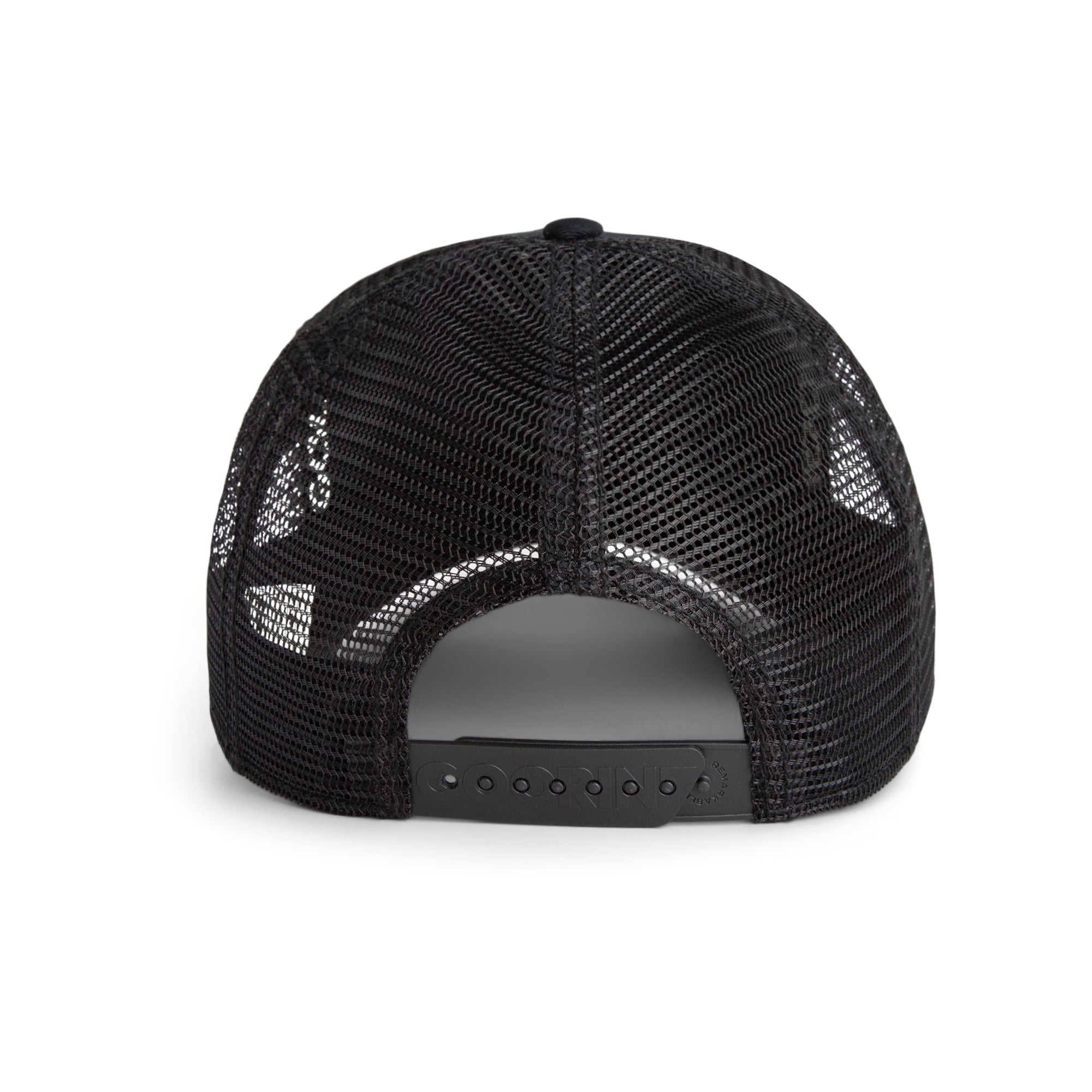 Lone Wolf Black Trucker Cap