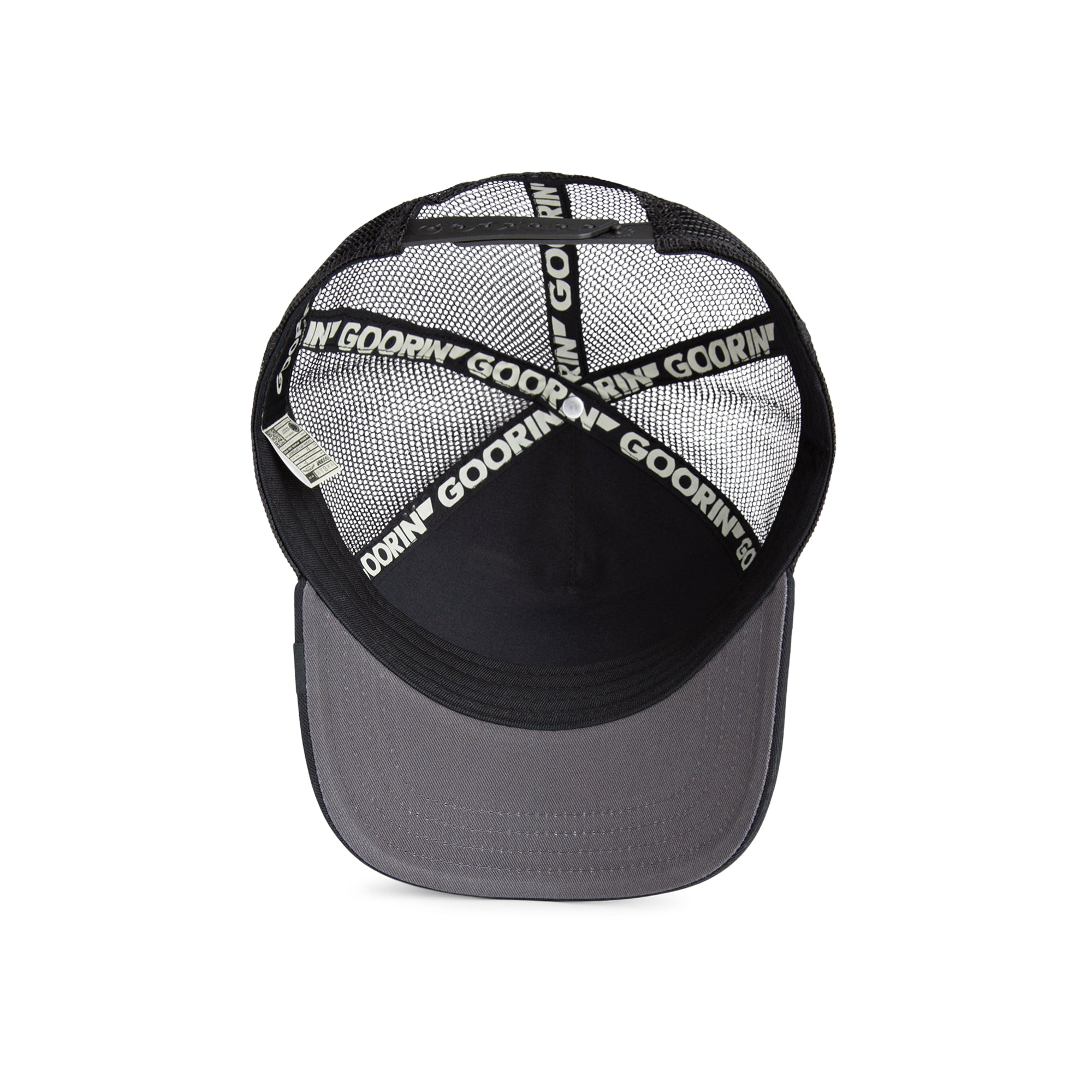 Lone Wolf Black Trucker Cap