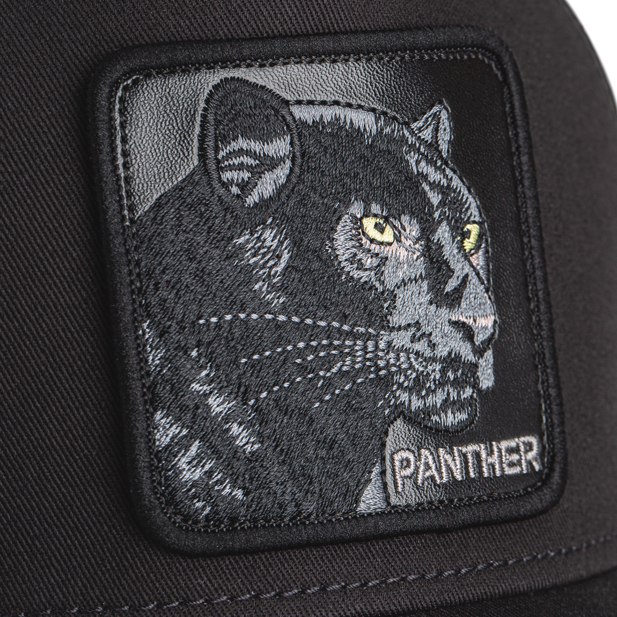 Panther Black Trucker Cap