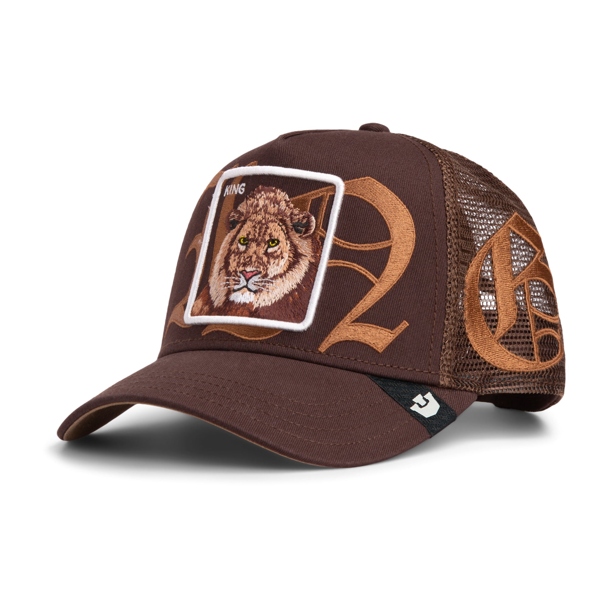 Old English King Ground Trucker Cap
