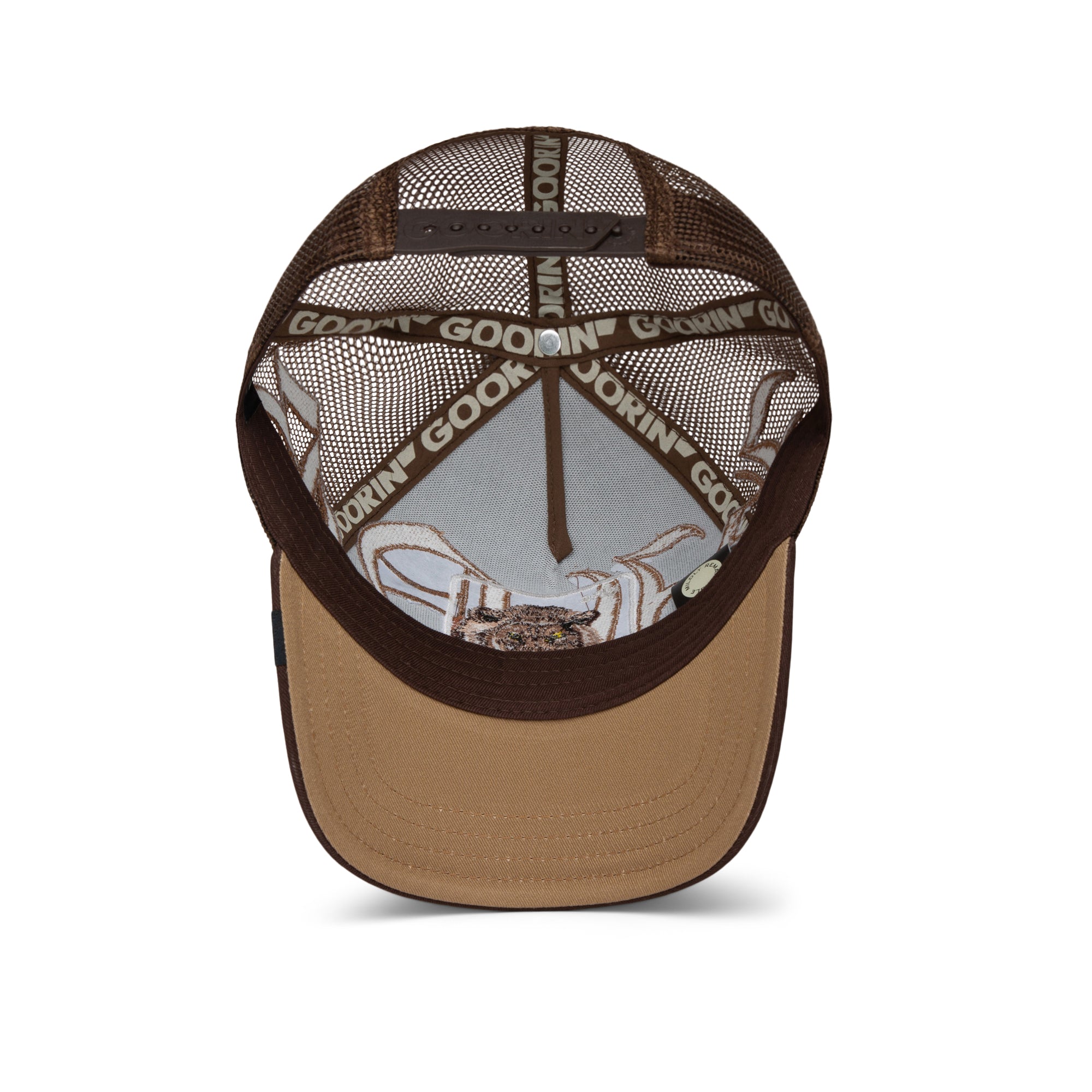 Old English King Ground Trucker Cap