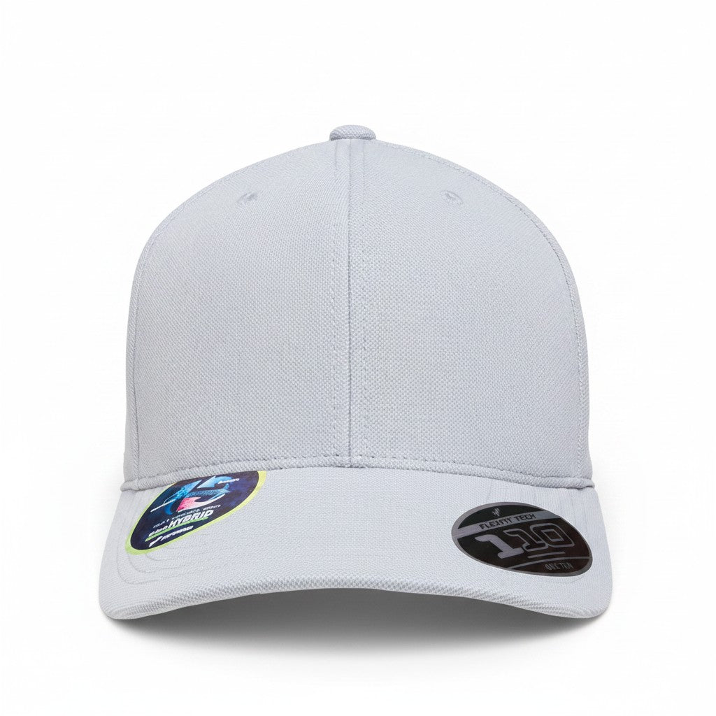 Flexfit: Grey Cool & Dry Mini Pique Adjustable Cap