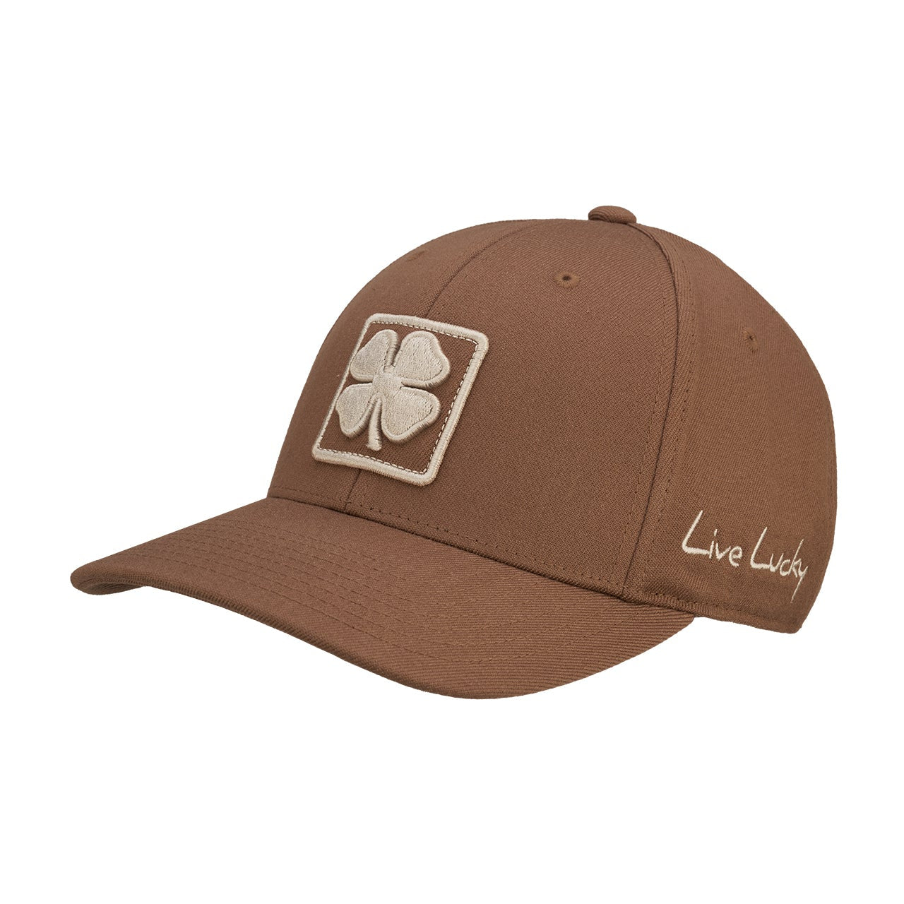 Boxed In Luck 3 Light Brown Snapback Cap