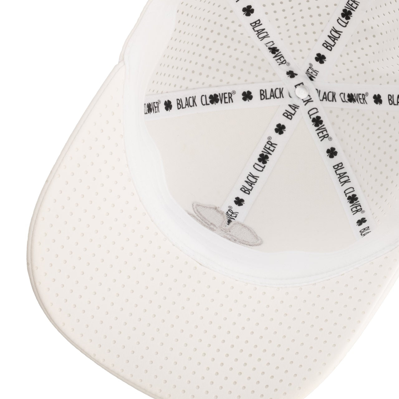 Perf 14 White Stretch Fit Cap