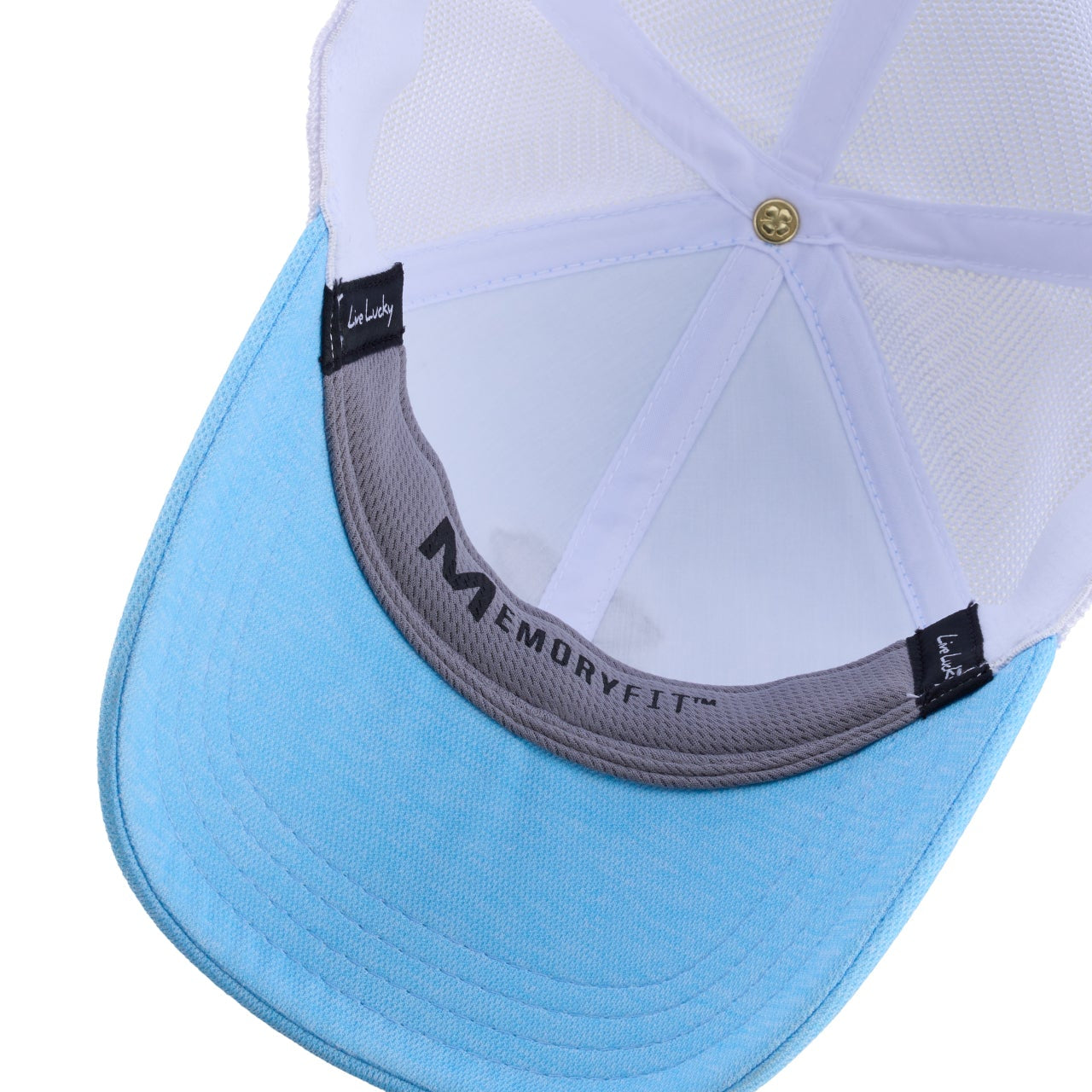 Perfect Luck 17 Sky Blue Stretch Fit Cap