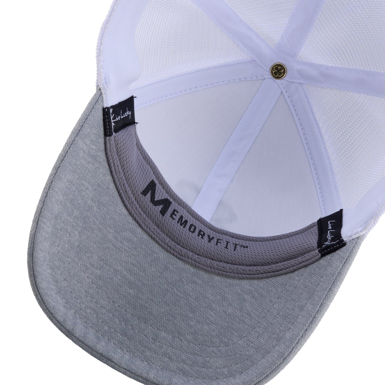 Perfect Luck 18 Silver Stretch Fit Cap