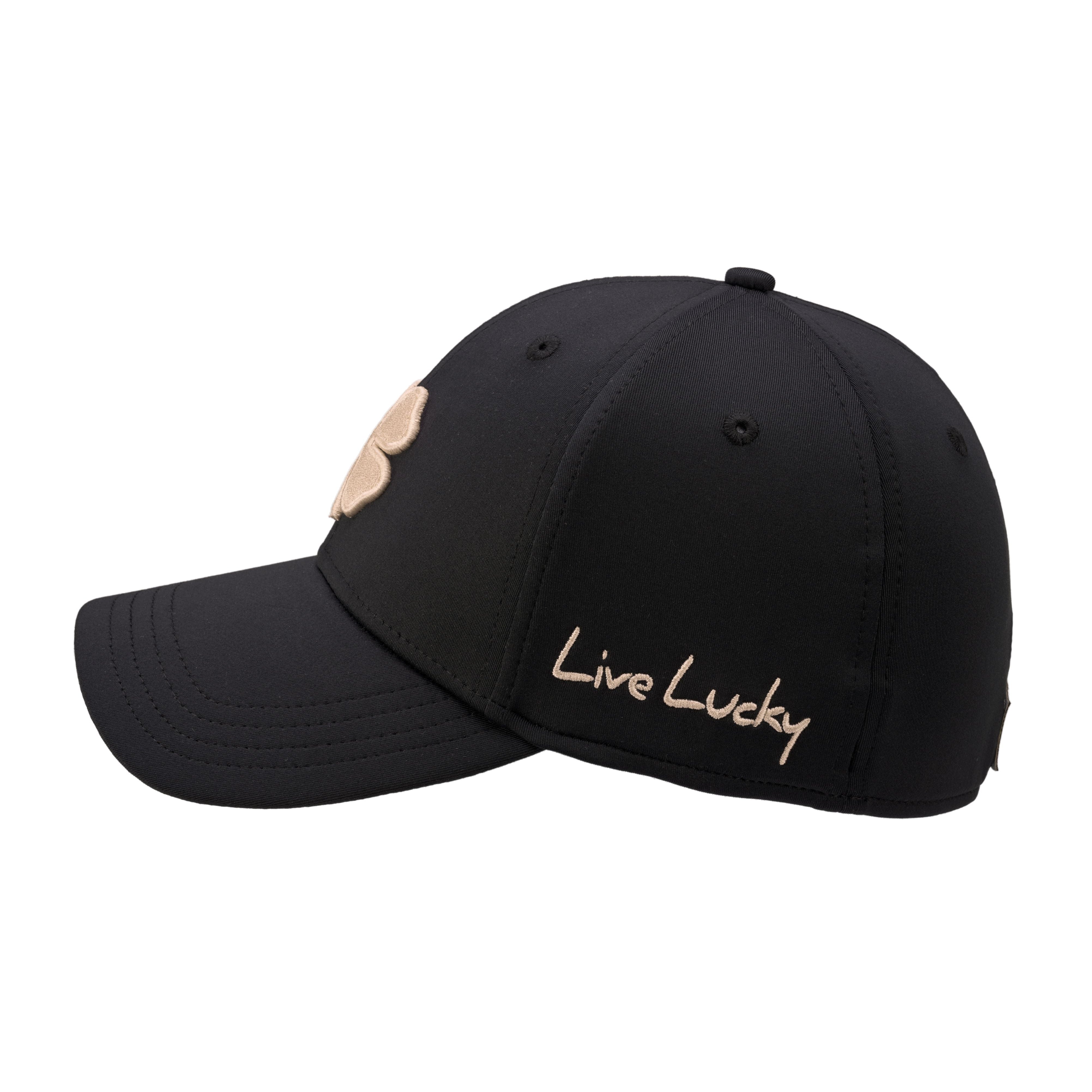 Premium Clover 148 Black Snapback Cap