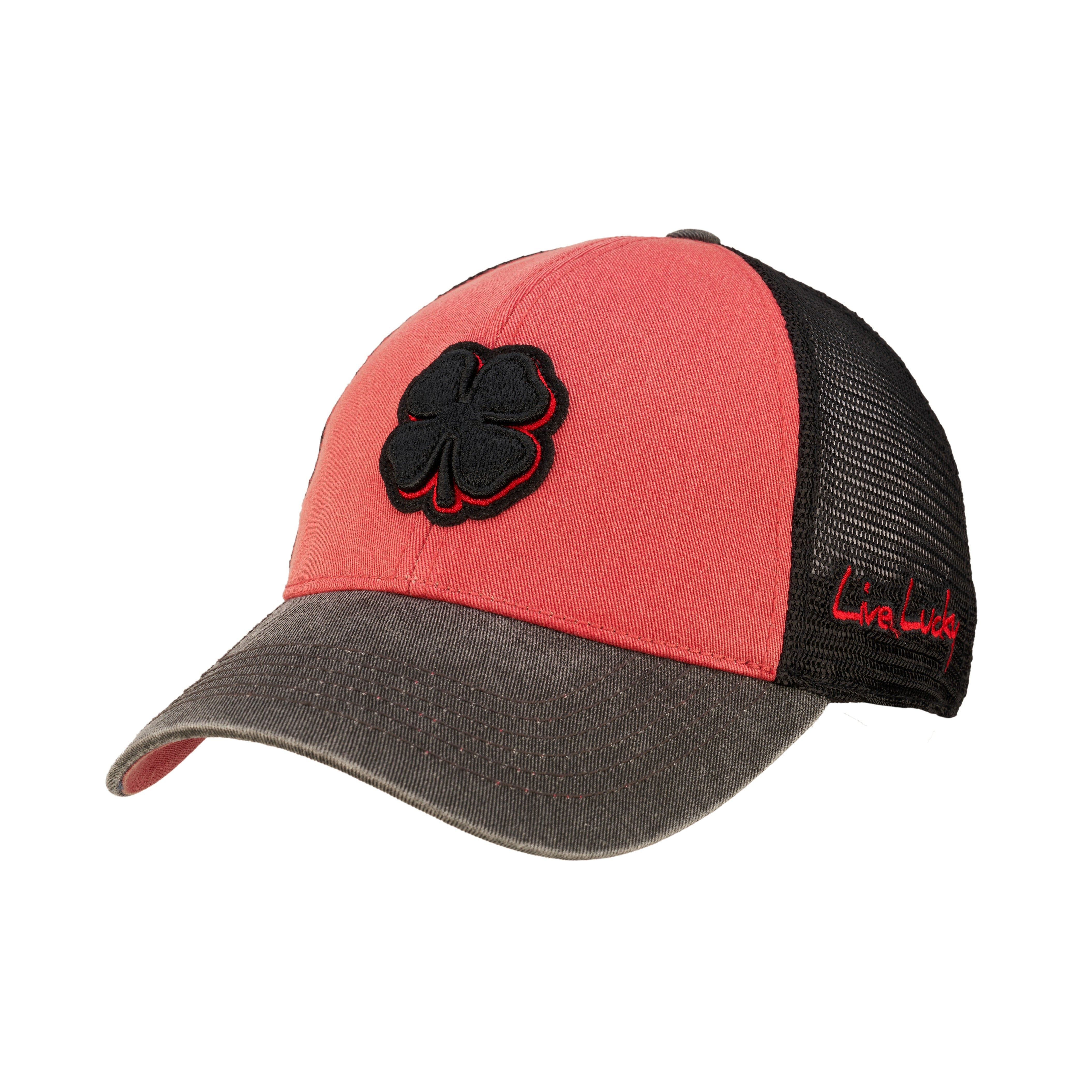 Two Tone Vintage 34 Red Trucker Cap