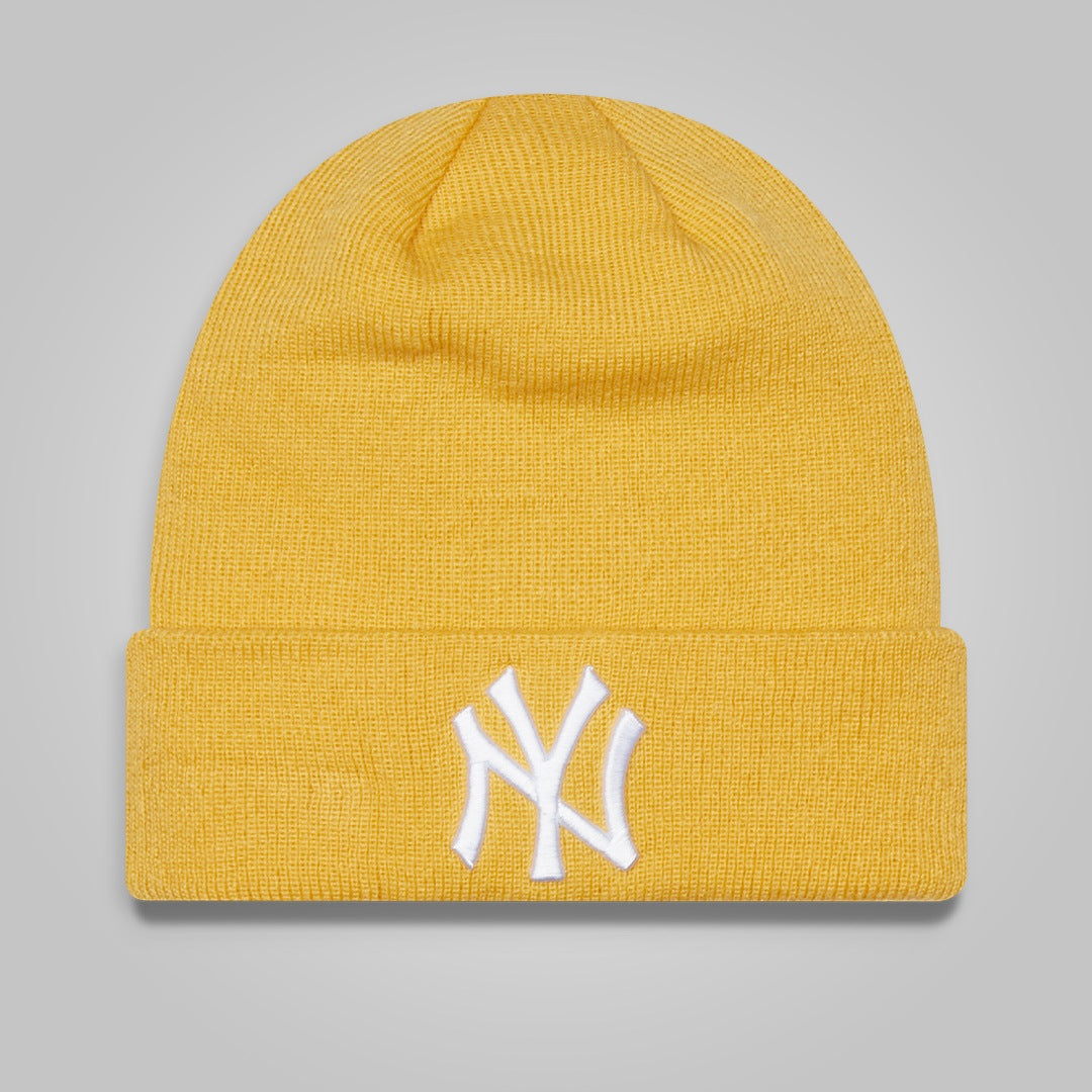 New York Yankees League Essential Yellow Beanie Hat