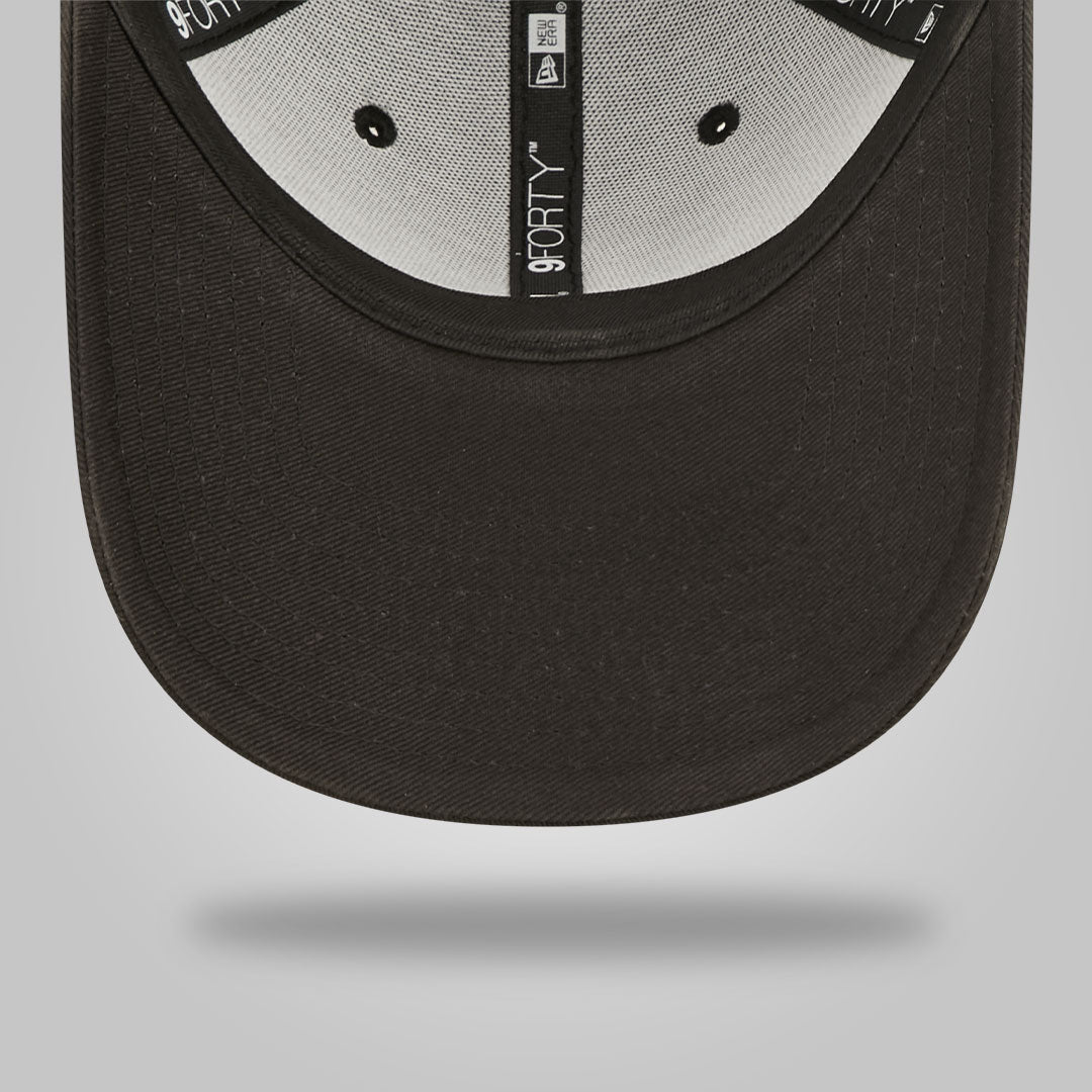 La Dodgers Team Outline Black 9FORTY Adjustable Cap