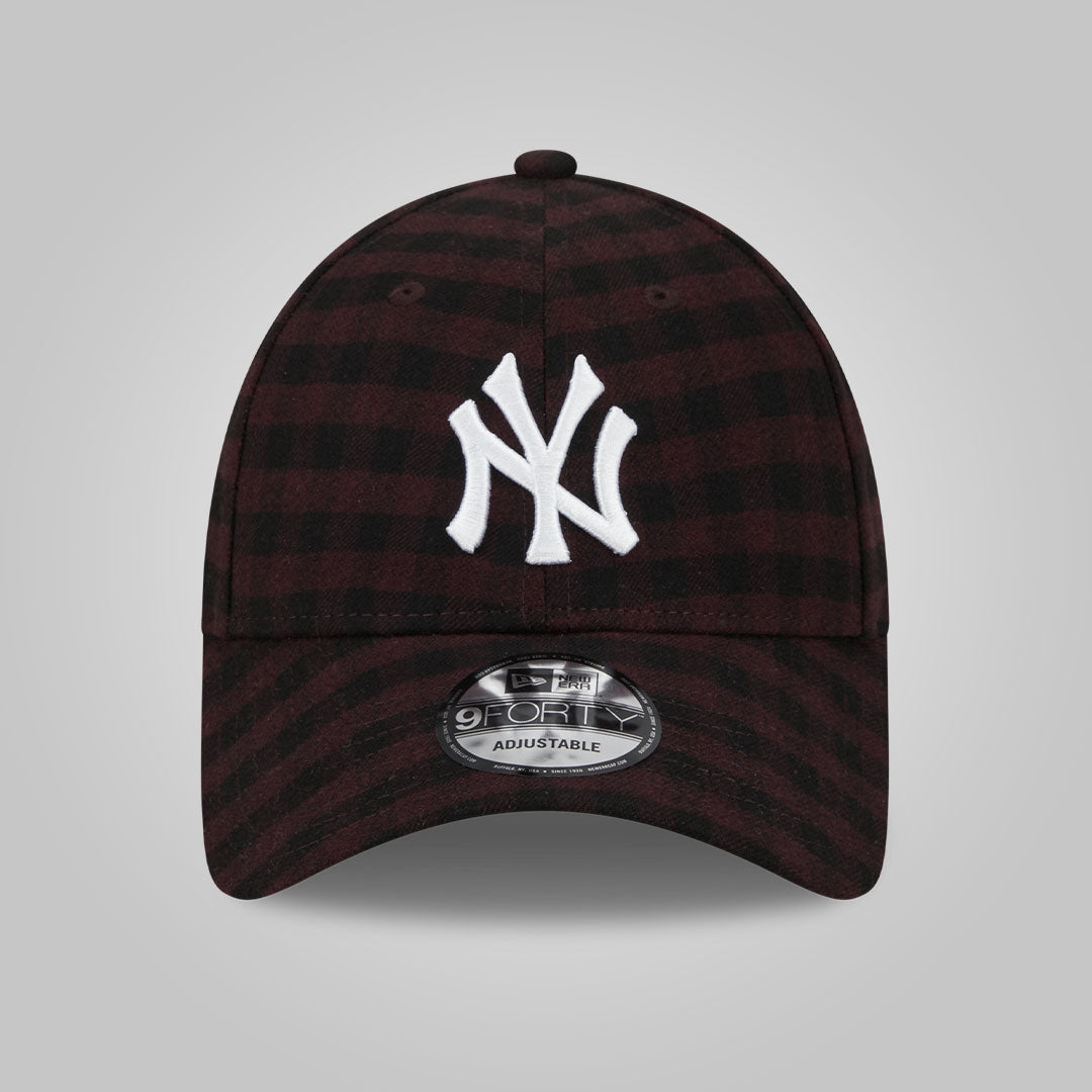 New York Yankees Flannel Brown 9FORTY Adjustable Cap