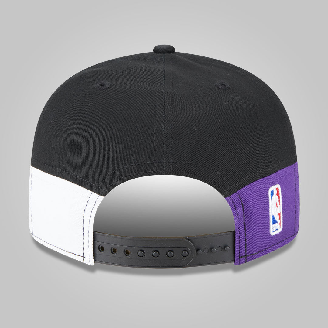 LA Lakers Multi Patch Black 9FIFTY Snapback Cap