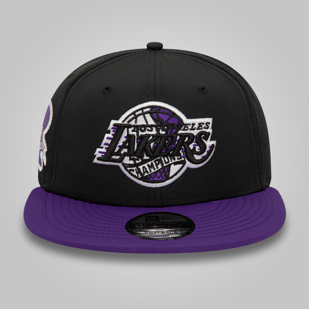 LA Lakers Infill Black 9FIFTY Snapback Cap