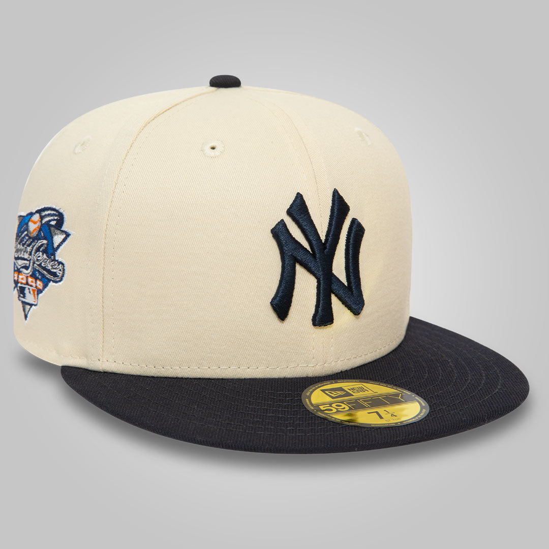 New York Yankees Team Colour Stone and Black 59FIFTY Fitted Cap