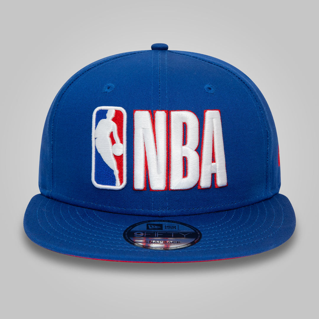 NBA Logo Blue 9FIFTY Snapback Cap