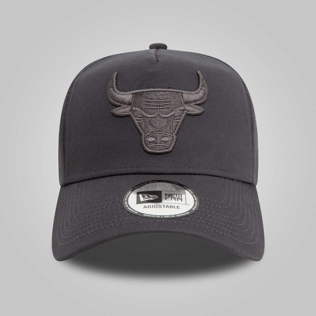Chicago Bulls NBA Dark Grey 9FORTY E-Frame Cap