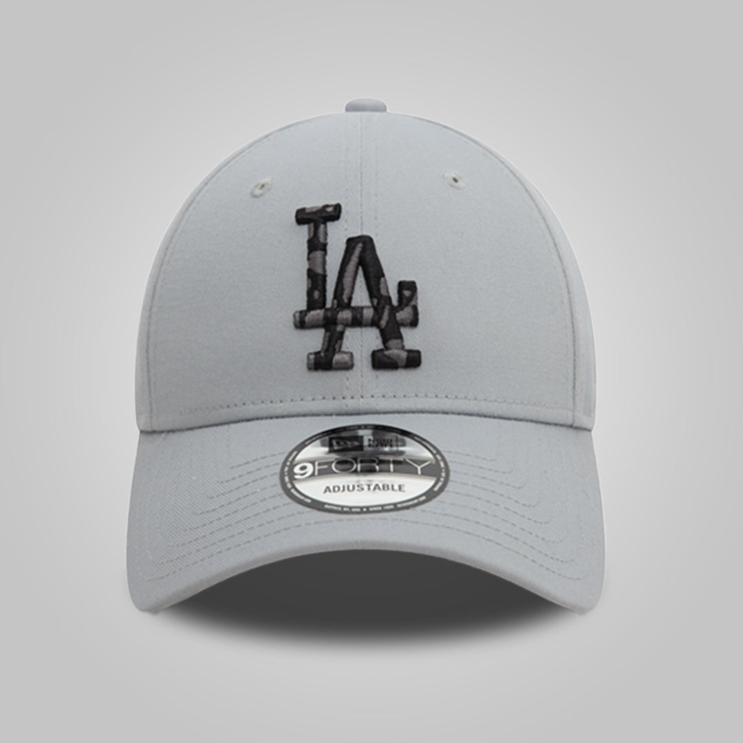 LA Dodgers Seasonal Infill Grey 9FORTY Adjustable Cap