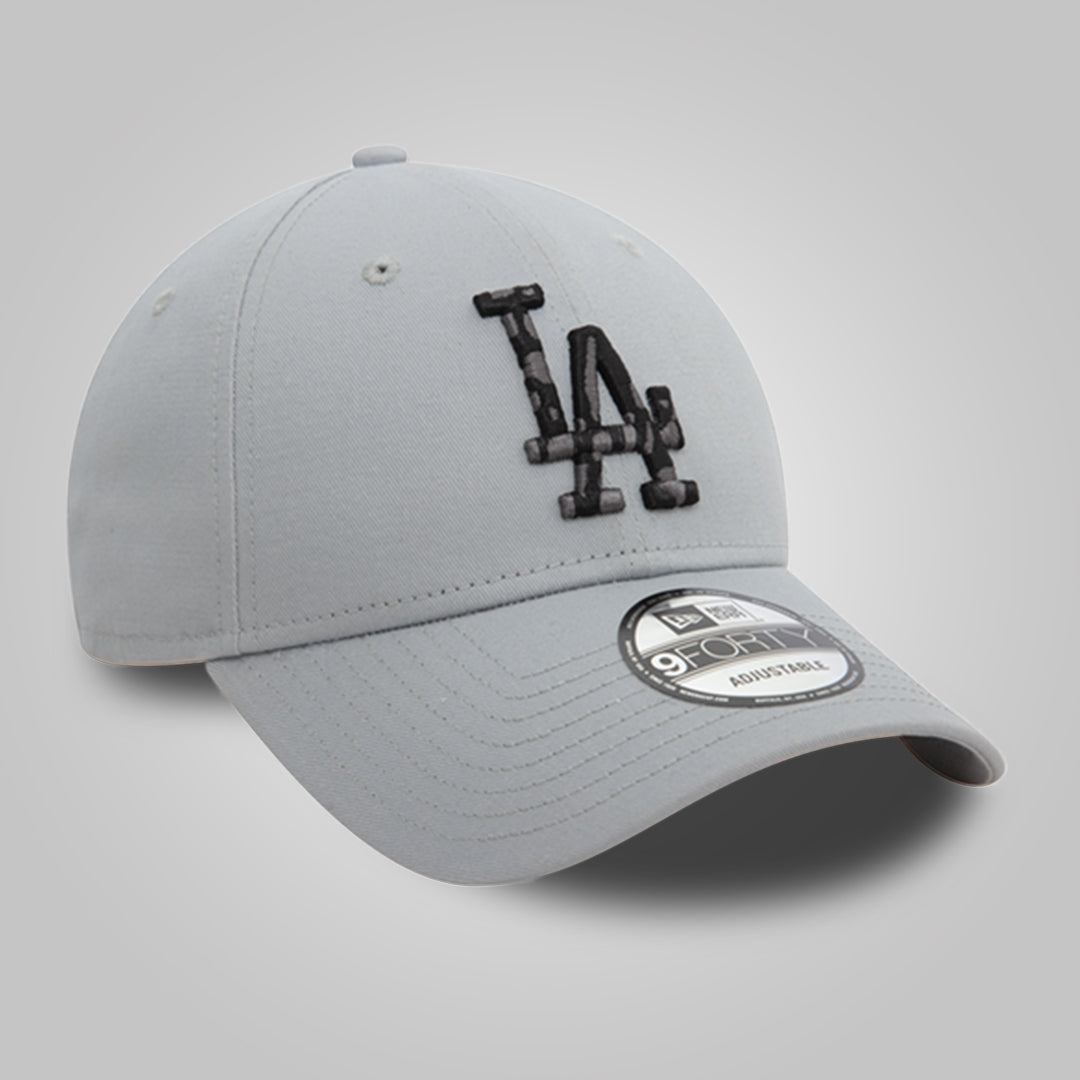 LA Dodgers Seasonal Infill Grey 9FORTY Adjustable Cap