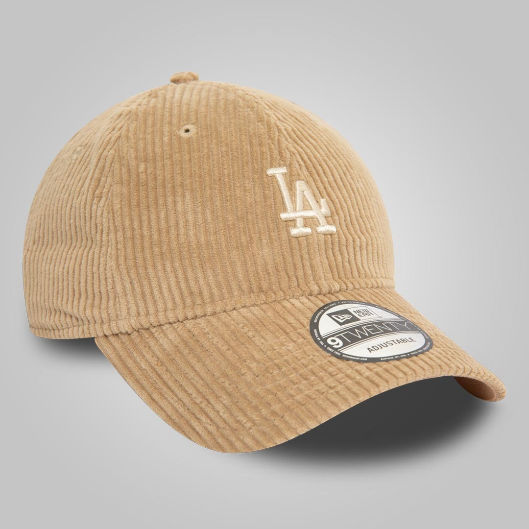 LA Dodgers Cord Beige 9TWENTY Adjustable Cap