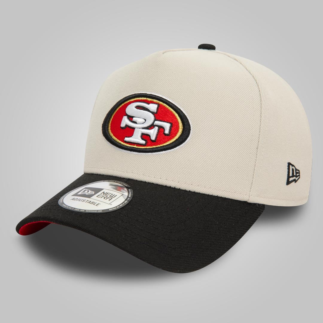 San Francisco 49ers NFL Light Beige 9FORTY E-Frame Adjustable Cap