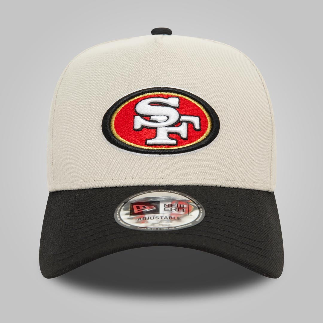 San Francisco 49ers NFL Light Beige 9FORTY E-Frame Adjustable Cap